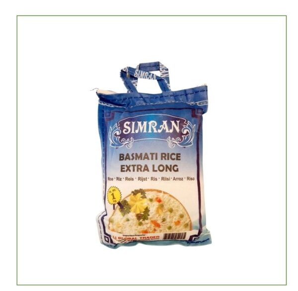 SIMRAN BASMATI RICE EX LONG 10KG