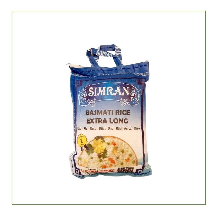 SIMRAN BASMATI RICE EX LONG 10KG